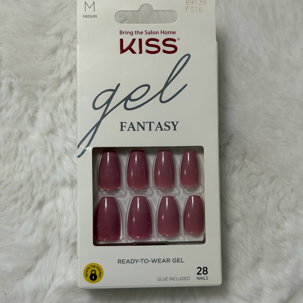 Kiss Gel Fantasy Nails - Elegant Pink